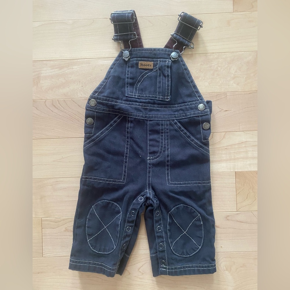 Vintage Y2K Roots Baby Overalls